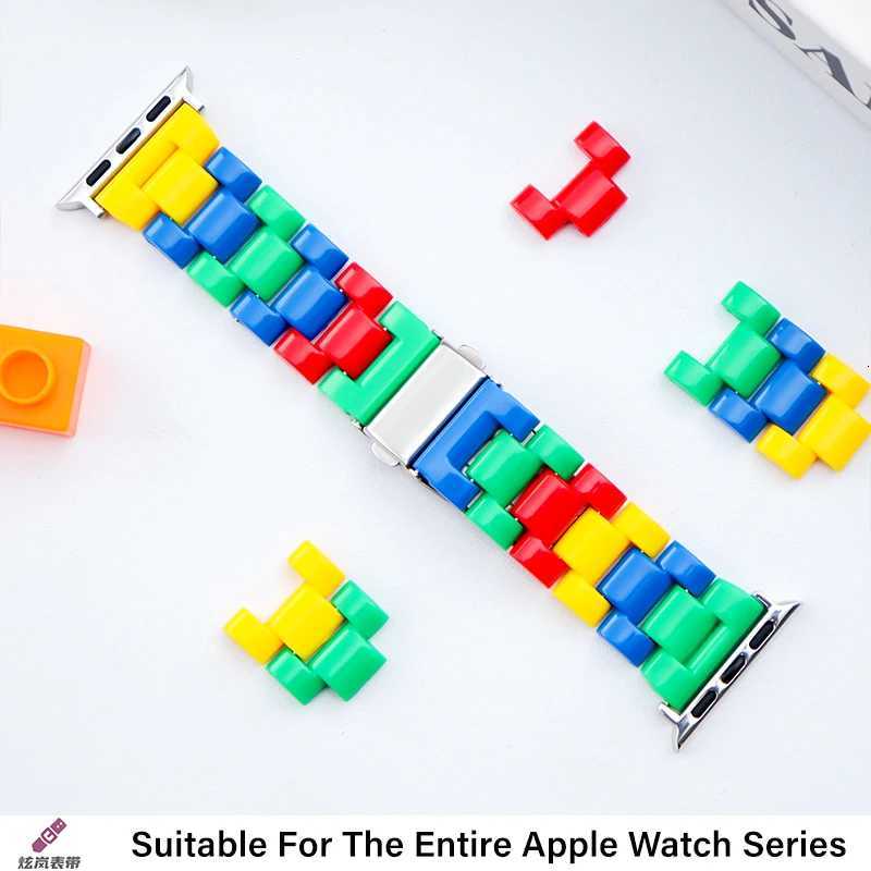 Blocking Band for I tra 10 9 8 76 SE Plastics Bracelet Str for ple 46 42mm 41mm 38 40mm 45mm 49mm Y250730