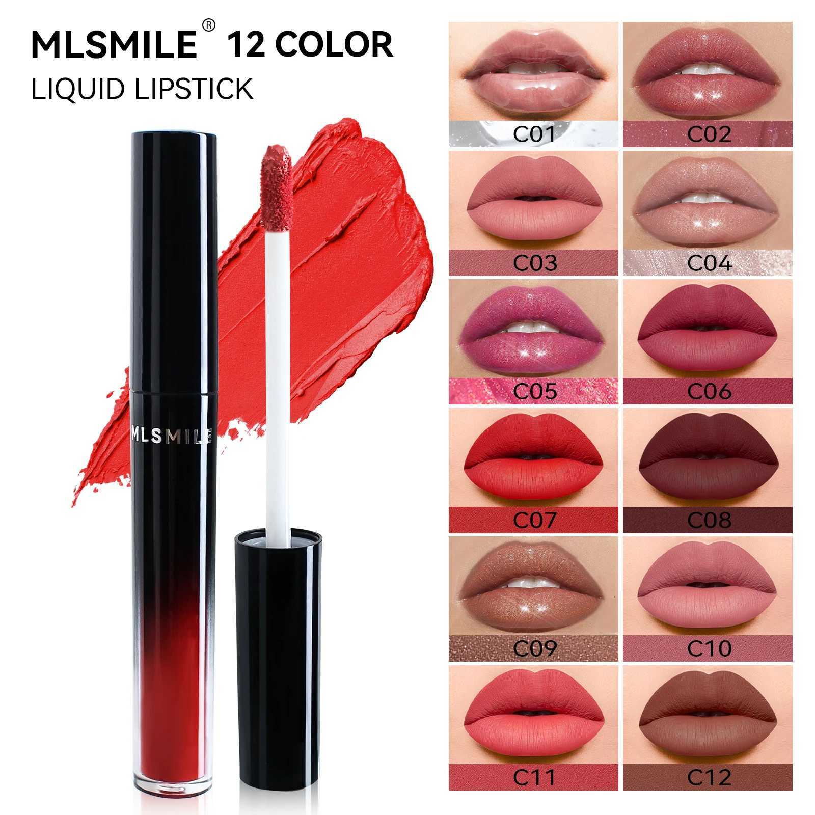Low Light Matte Liquid Lipstick Highly Pigmented Quick Drying Waterproof Lasting Liquid Lip Gloss Hydrating Lip Care G250729