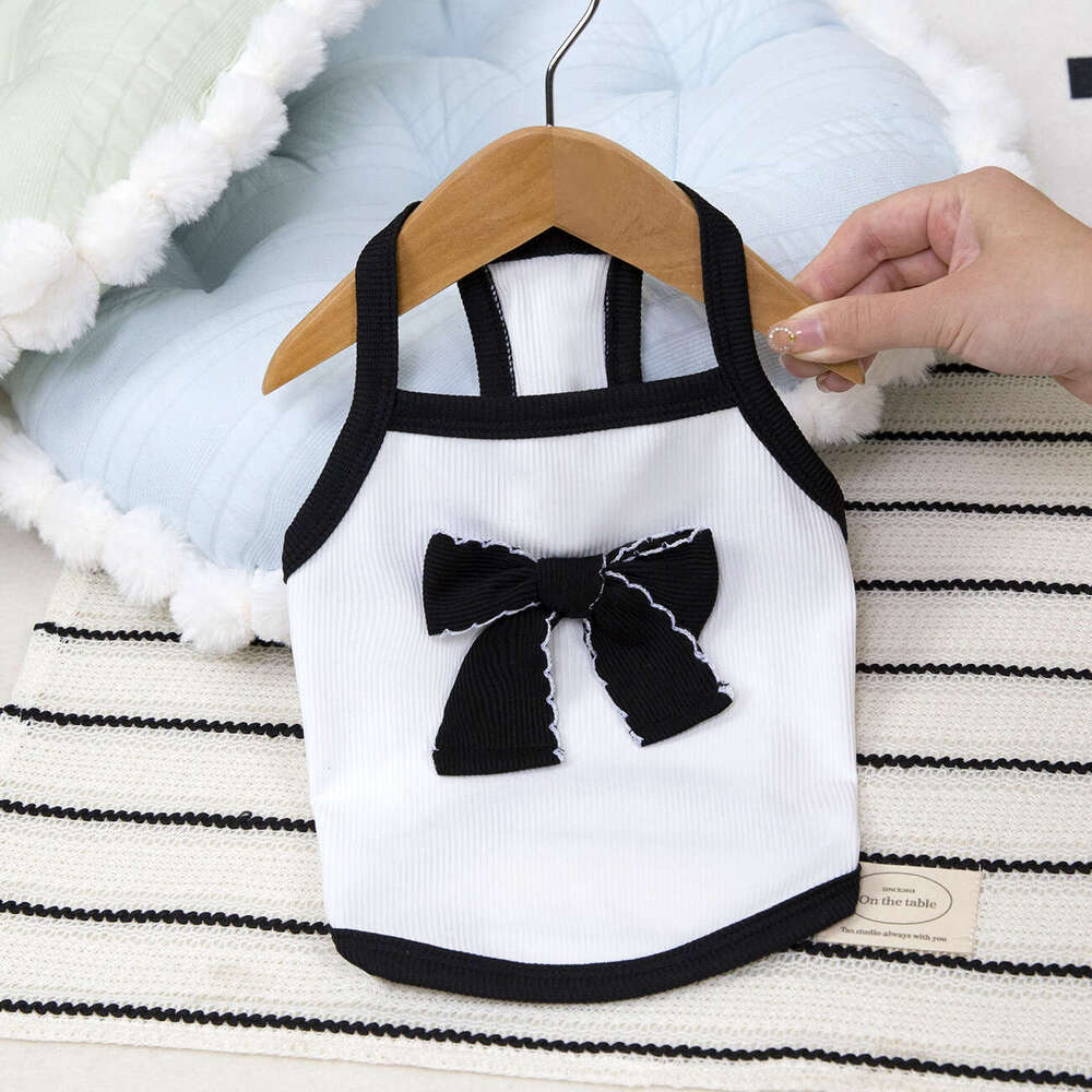 Pet Dog Cat Clothes Thin Spring Princess Camisole Teddy Bichon Refreshing Summer Simple Vest