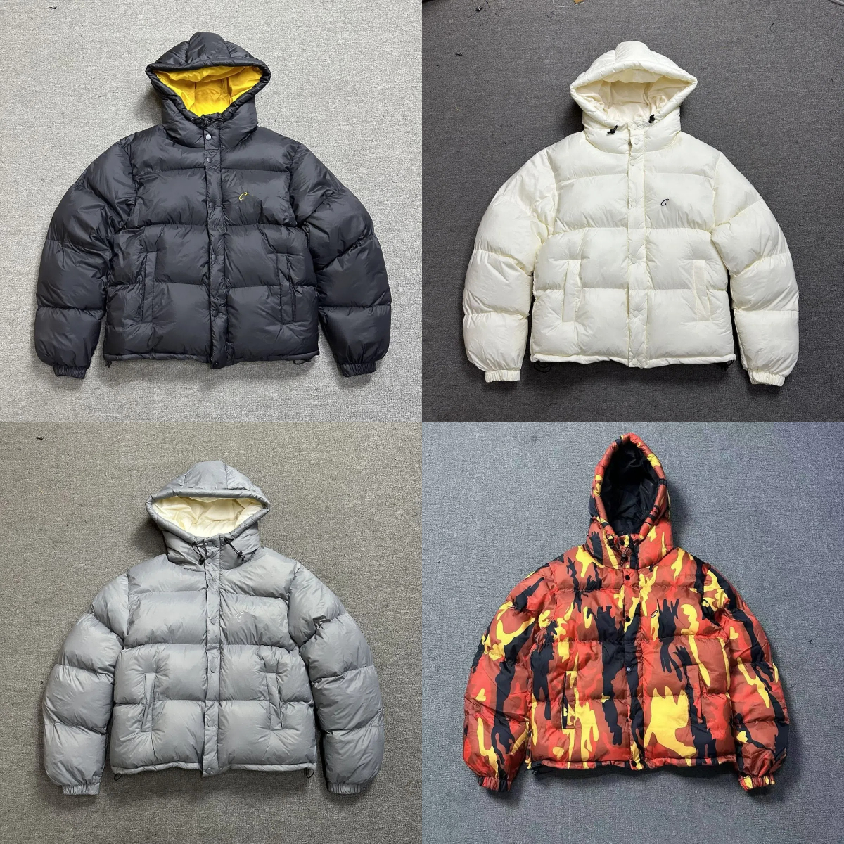 Men's Down Coat Designer Jacket Winter Embroidered Hooded Outwear Classic Trendy Brand Thicked Couples Coat