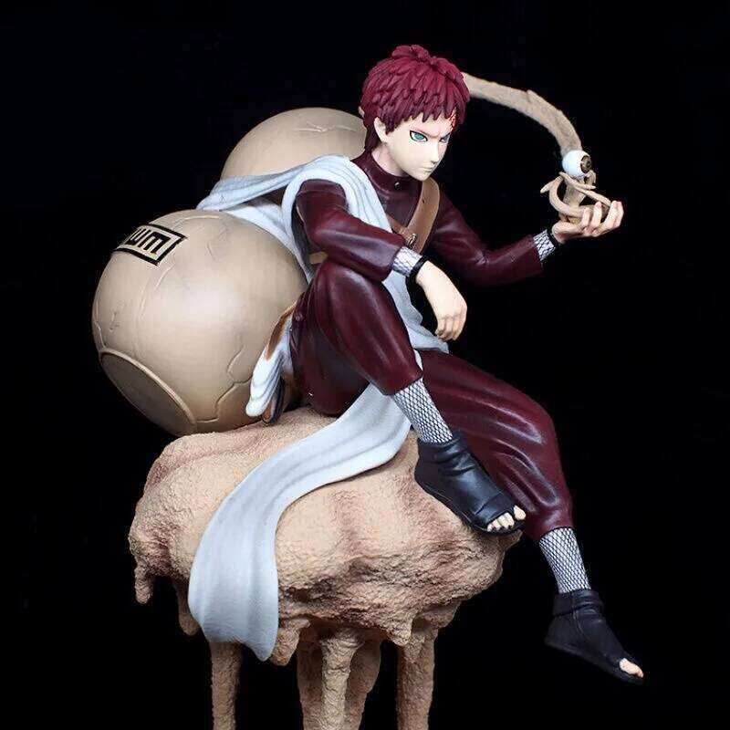 Anime Gaara Kazekage Battle Ver. GK PVC Action Figure Game Statue Collection Manga Model Kids Toys Doll Gifts