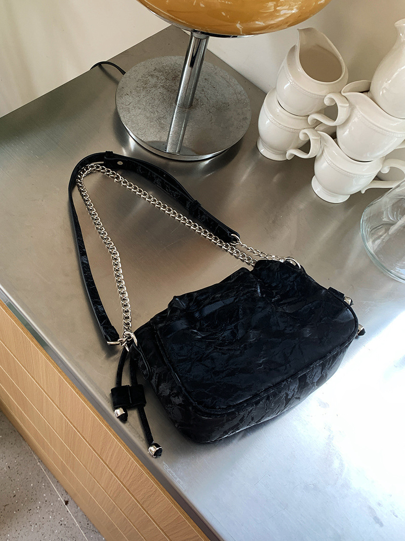 Designer Bag 2025 New Chinese Style Luxury Bag Pleated Chain Cloud Bag Niche Commuter Underarm Bag Summer Versatile Crossbody Bag For Women Tote Bag