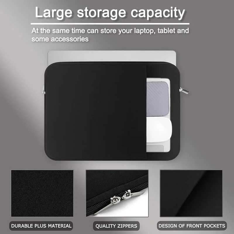13 14 15.6 Inch Laptop Bag Sleeve Case Computer Case for Book Air 13.3 Case Xiaomi Dell Asus Huawei HP Protective Bag y250730