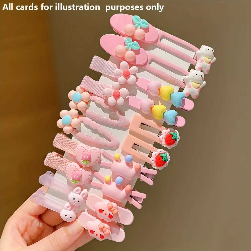 20 Pieces of Sweet Hairpins Cute and Versatile R250730