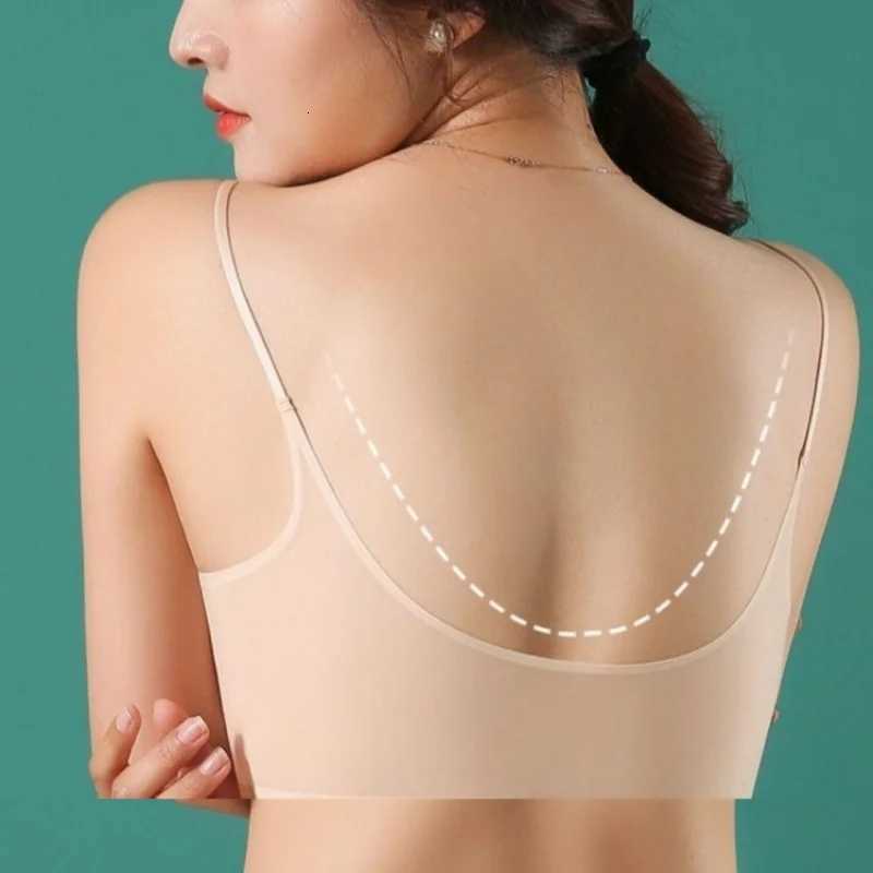 Women Push-Up Bra Summer Cool Bras Non-Wire Underwear Breathable Small Cup Lingerie Comfort Thin Shoulder Straps Bra Top M-4XL Z250730