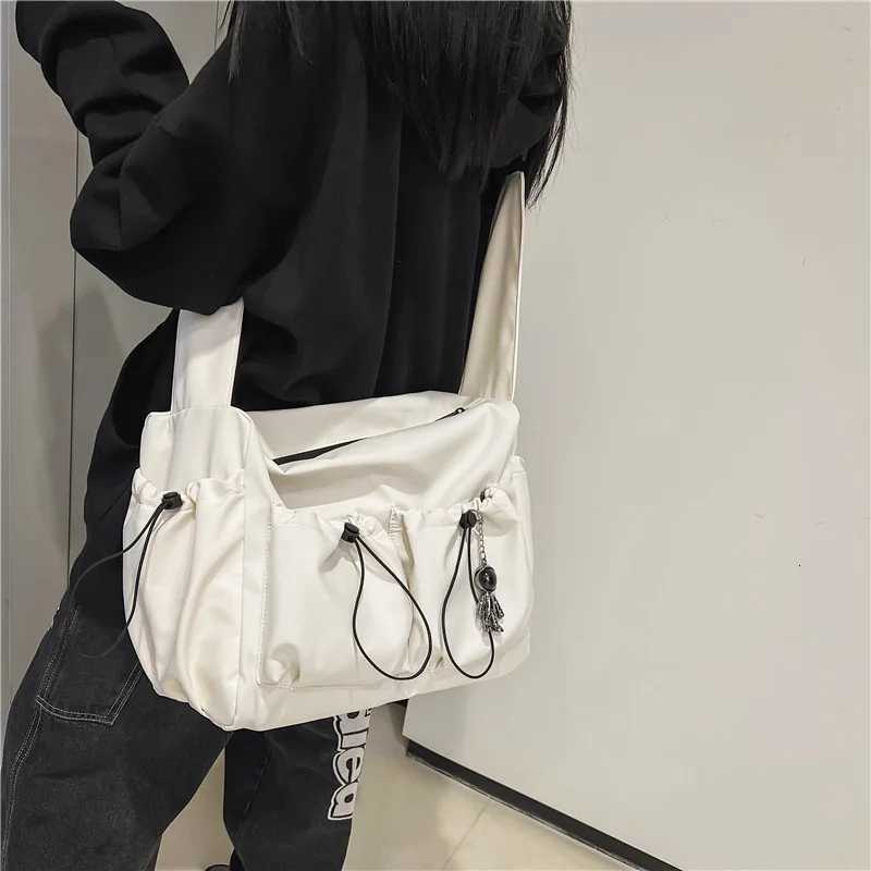 Womens Bag Crossbody Bag Japanese Satchel Shoulder Bag Mechanical Work Bag Tide Satchel Bags Street Trend Y250730