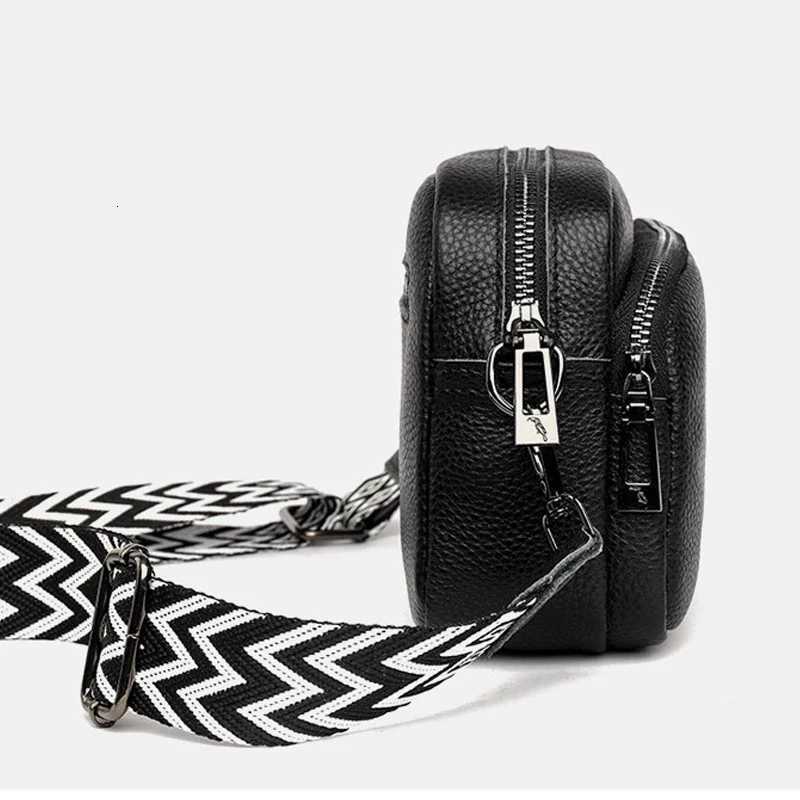 Women Crossbody Bag Multi Space Fashion Design Sense Large Capacity PU Material Lightweight Single Shoulder Bag Y250730