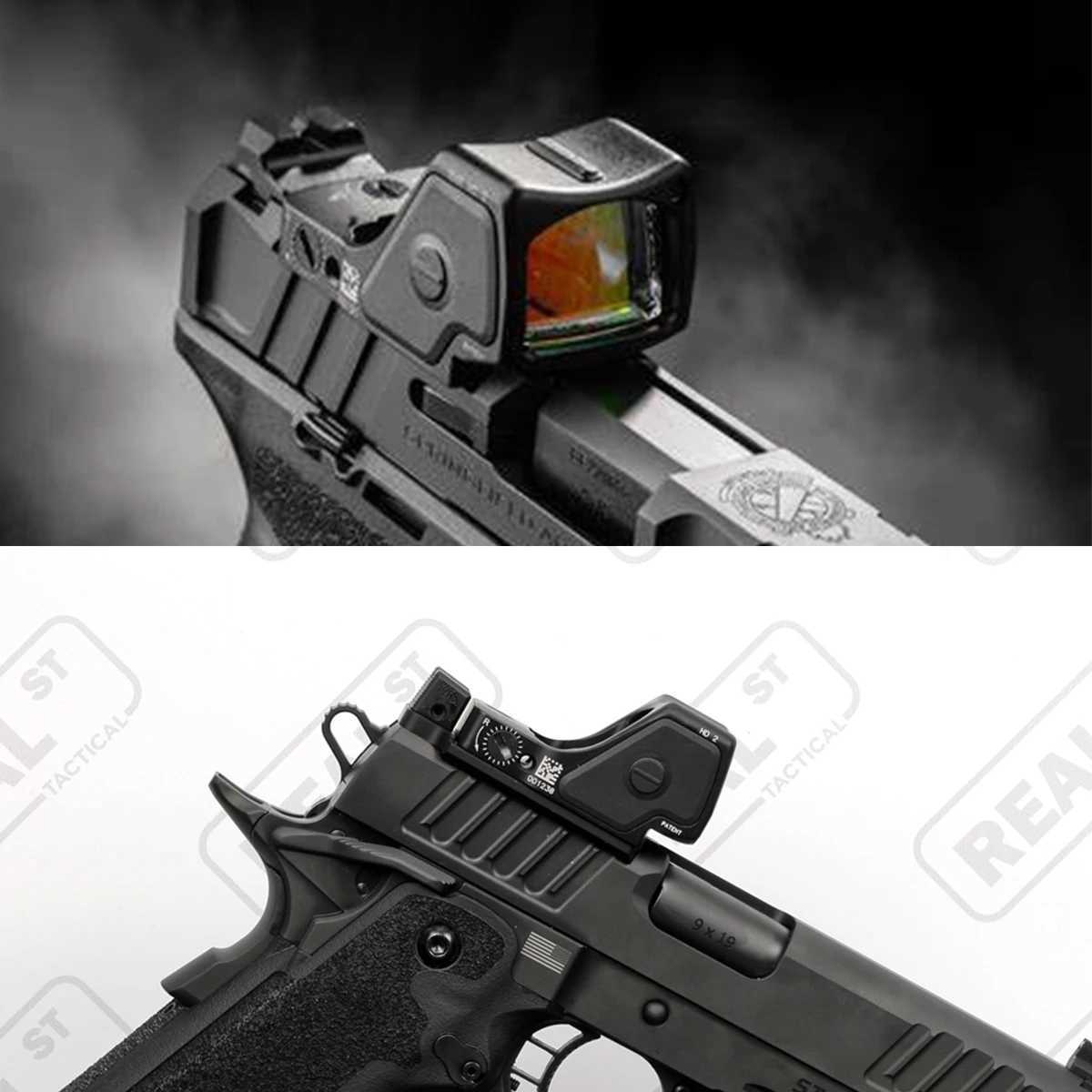 Red Dot Sight Reflex Holographic Optics for GLOCK Pistol Handgun Airsoft Rifle Collimator Scope Sight 20mm Picatinny Rail Mount R250730