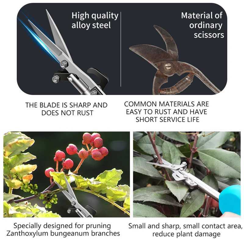 100% Authentic Product Picking Tools High Carbon Steel Fruit Tree Pruning Shears Bonsai Pruners Garden Shears Gardening Secateurs Garden Scissors Hot 