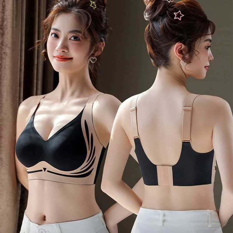 Women Seamless Push-up GaTHer Bras Seamless Plus Size Brassiere Comfort Support Adjustable Straps Brassiere for BreaTHable Bra Z250730