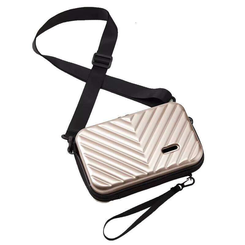 DHEssentials Trendy PC Crossbody Bag - Stylish Small Shoulder Purse for Women, Customizable Mini Square Bag in 6 Colors