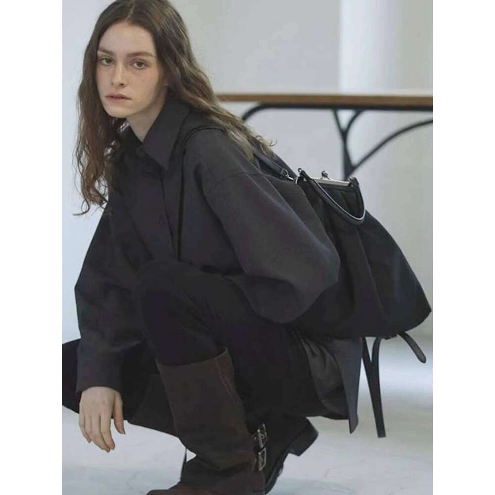 Designer bag 2025 Light Fashionable New Pleated Metal Frame Buckle Backpacks, Simple And Casual Versatile Handbag For Women Trendy