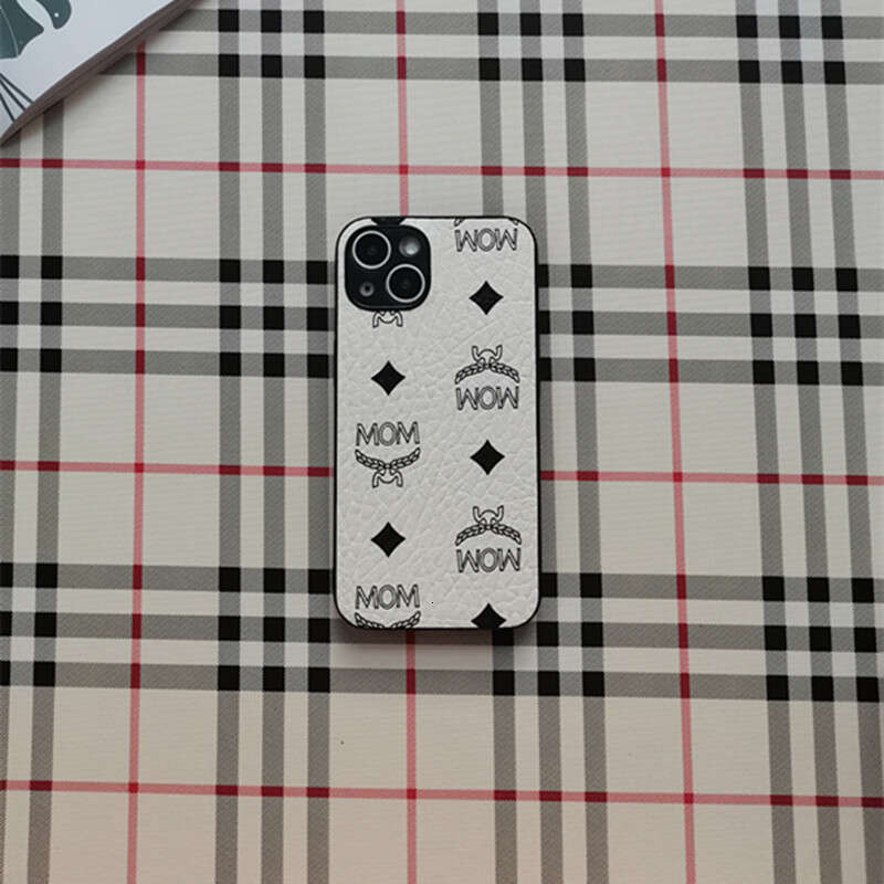 DHgadgets Letter M Compatible with iPhone 15/14/13 Pro Max Apple 12/11 Phone Case XS Shockproof 8P Niche