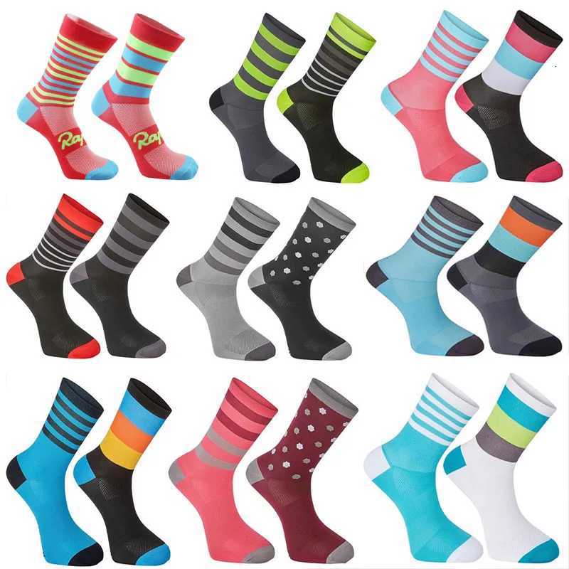 2024 New Cycling Socks Top Quality Professional Brand Sport Socks Breathable Bicycle Sock Outdoor Racing Big Size 6 Colors s14 Z250731