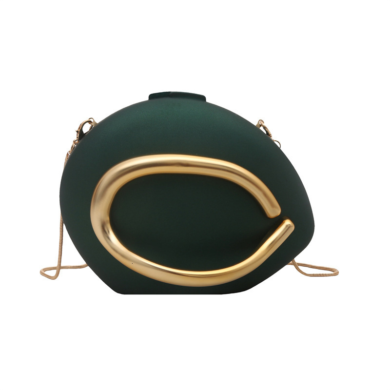 2025 New Acrylic Trendy Party Evening Bag for Women with Metal Chain, Single Shoulder Crossbody Clutch ddmymoon