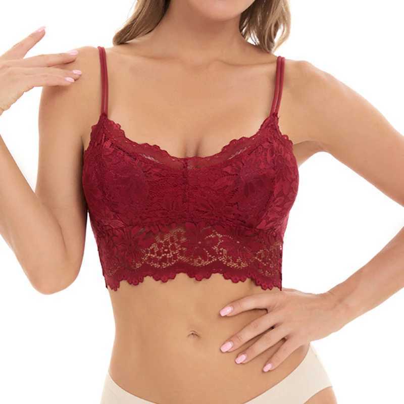 3PCS Womens Lace Bras Top Comfortable Bralette Solid Color Sexy Underwear Vest Female Hollow Out Wireless Lingerie Seamless Bra Z250730