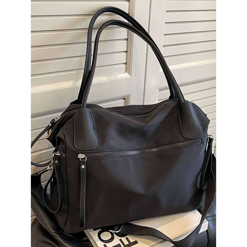 Casual Nylon Crossbody For Women Large Capaci 2023 New Autumn Winter Versatile Single Oulder Underarm Commuter Bag