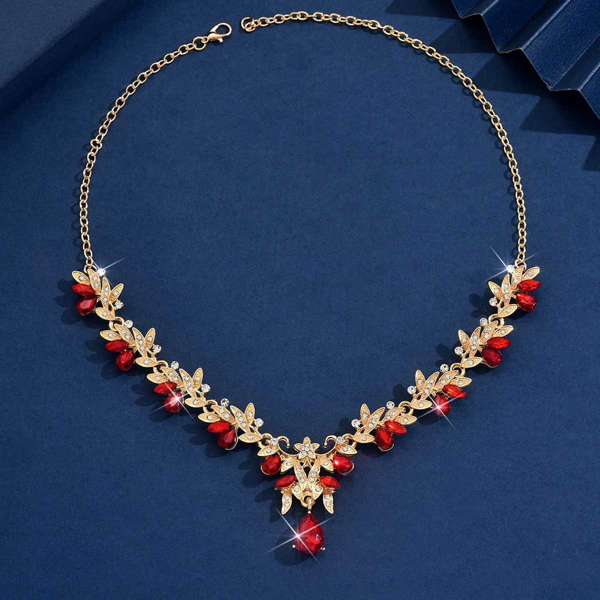 1PC Womens Fashion Geometric Water Drop Pendant Necklace Jewelry Suitable for Date Party Festival Gift2168 Z250731 Z250910