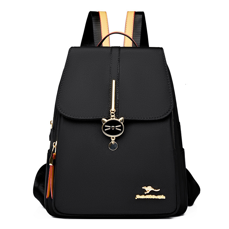 2025 Summer New Women's Backpack New Travel Oxford Cloth Backpack Fashion Canvas Backpack Large Capacity Summer New Designer Luxury Bag