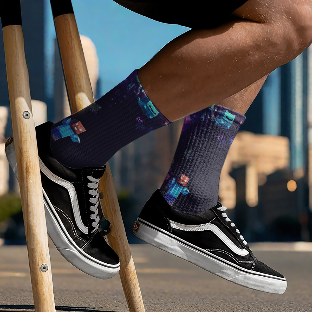 Nebula Game World Unisex Tube Designer Sock C112