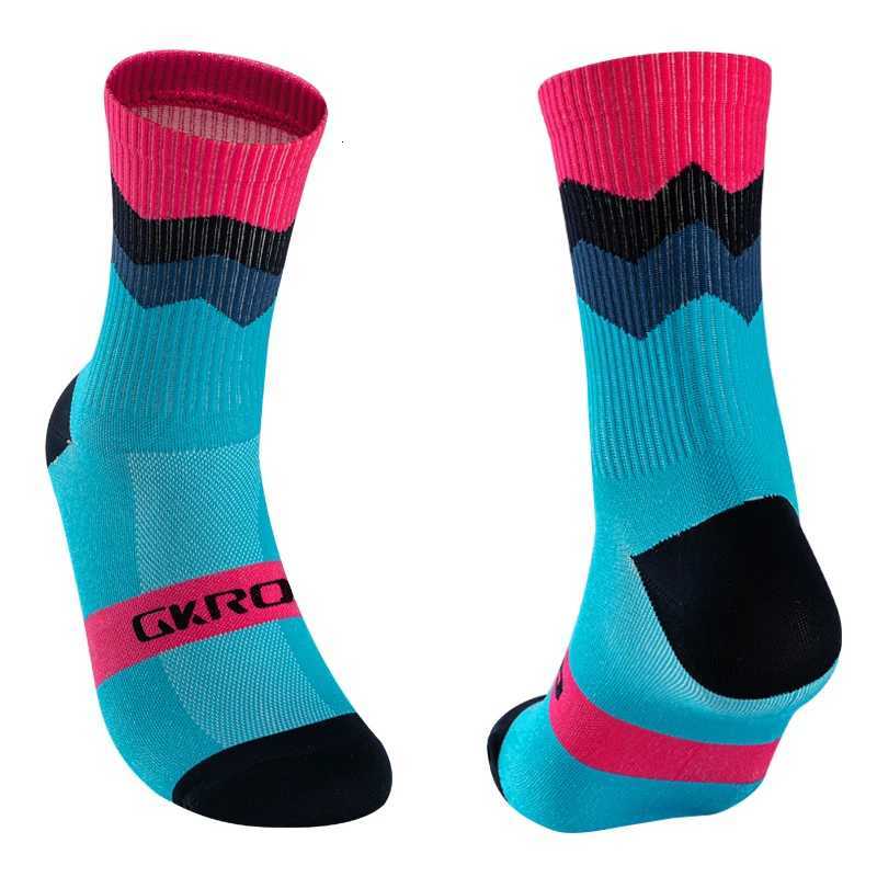 Men Cycling Socks Professional Road MTB Bike Women Compression Racing Outdoor Unisex Sports Z250731
