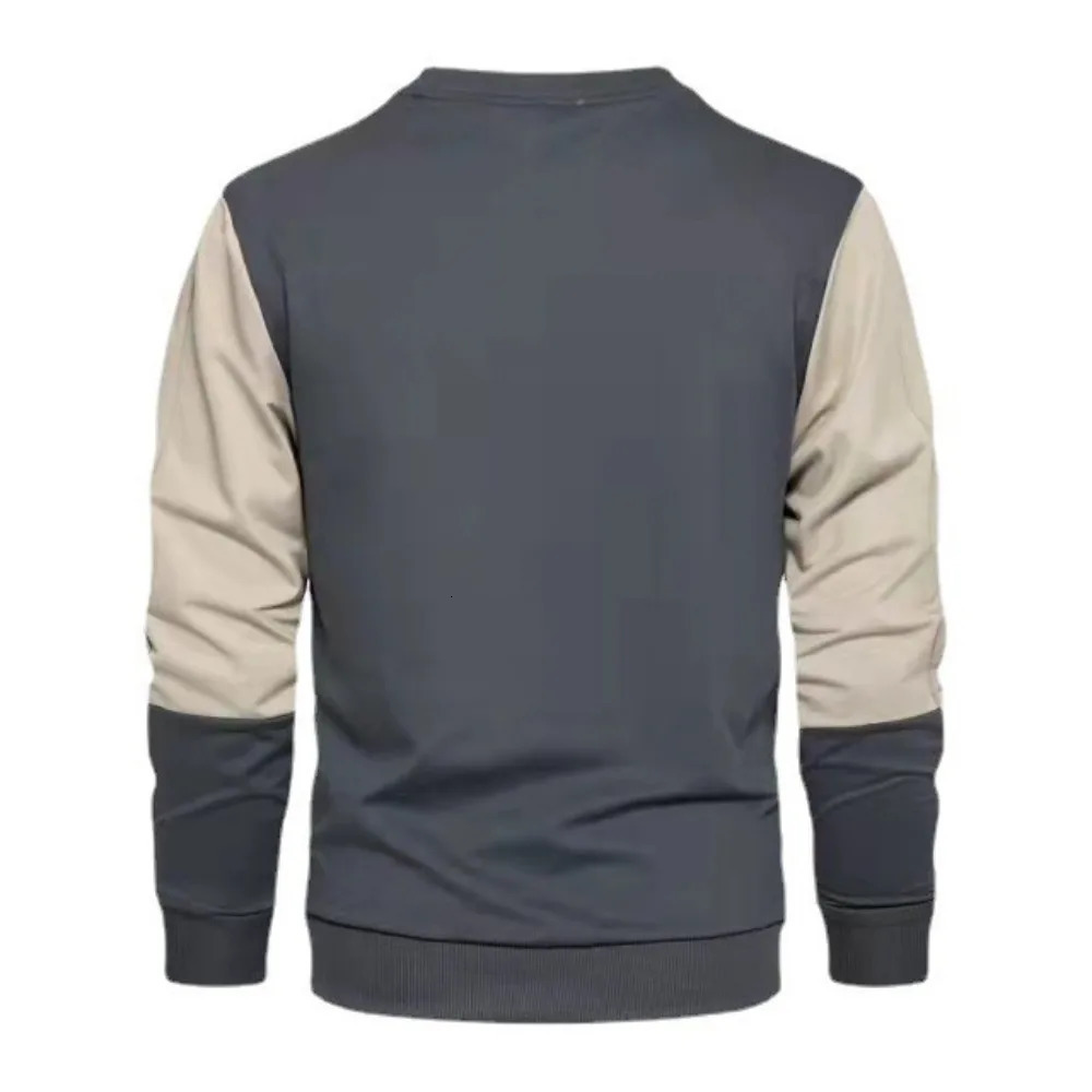 Sweatshirt Mens Sweatshirts Spring and Fall Oneck Korean Version Slim Fit Longsleeved Bottoming Tshirt Male Hoodie 250729