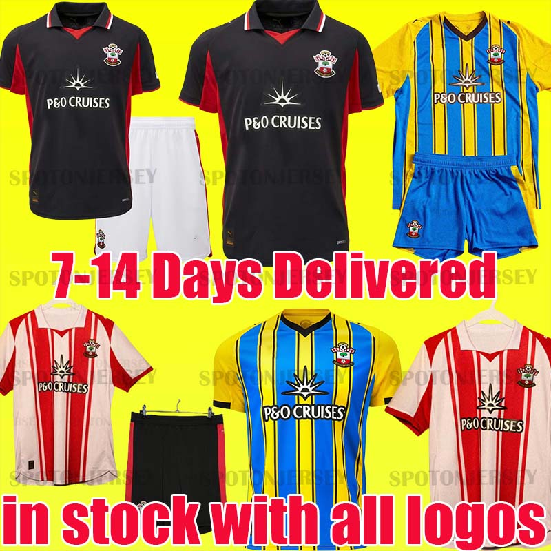 South amptons fc ARIBO#7 southamton fc 25 26 REDMOND 1992 WARD-PROWSE ELYOUNOUSSI ROMEU#6 Football shirts adult men kids kit set SAINTS