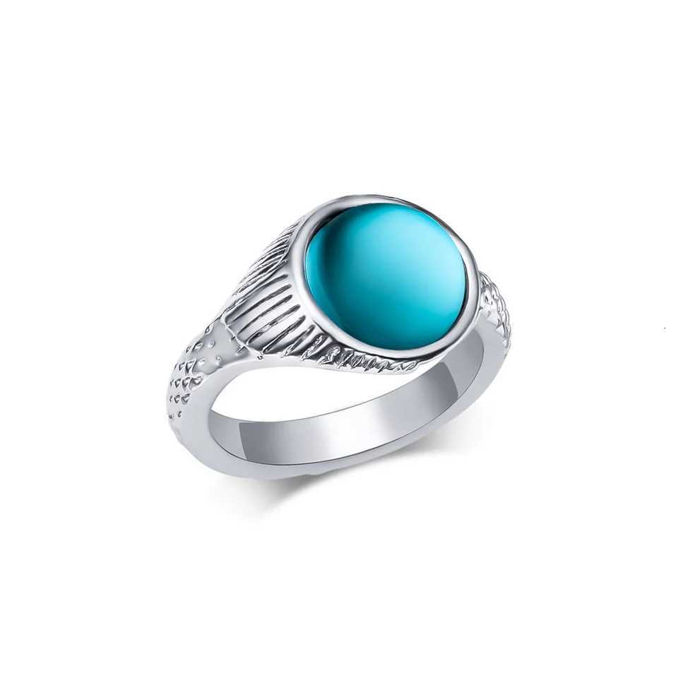 Classic TV Drama Mako Mermaid Ring Retro Luxurious Inlay Crystal Jewelry for Island of Secrets Movie Fans Accessories Gift y250730