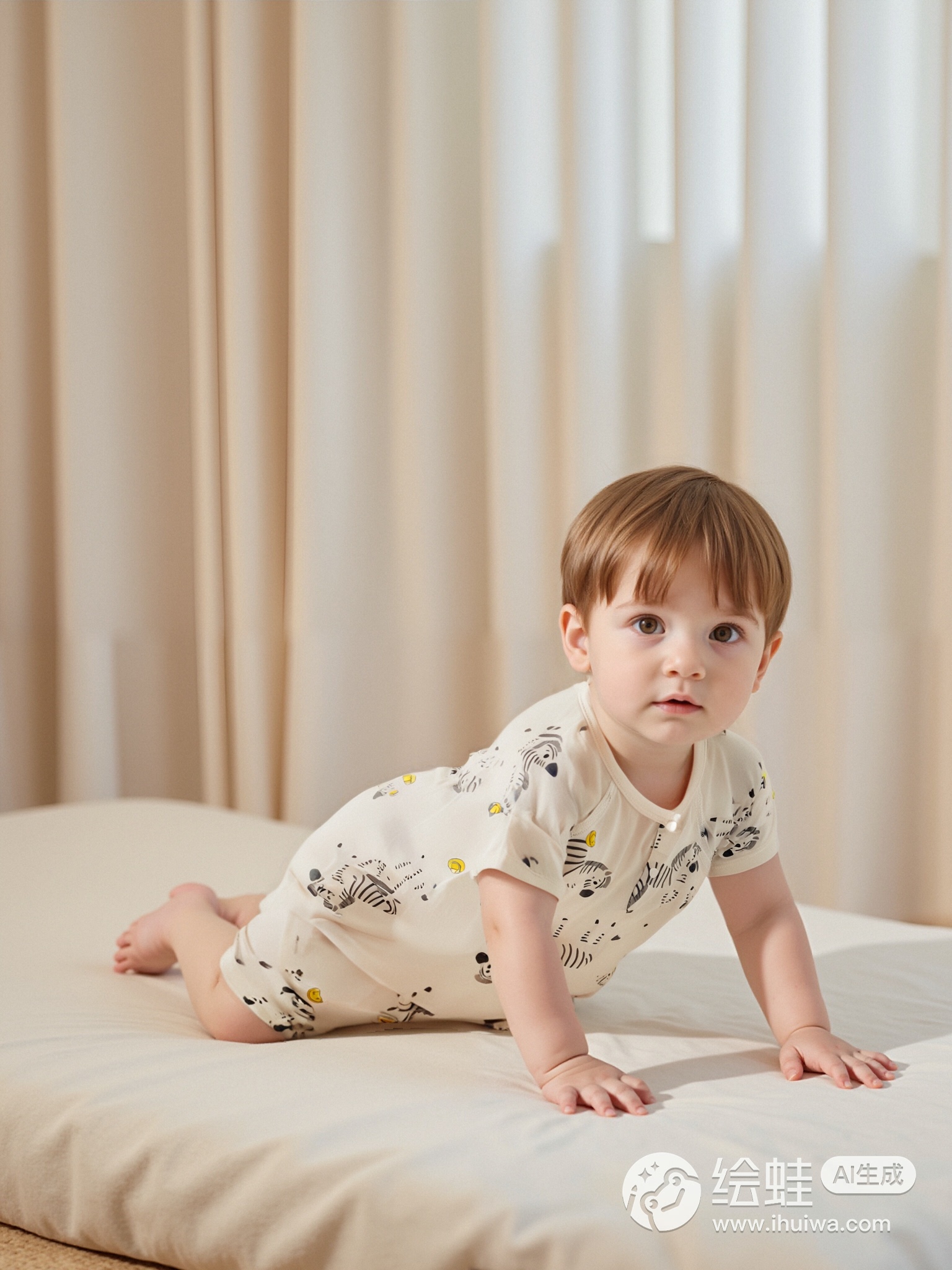 Summer Baby Homewear: Breathable Thin Fabric Newborn Jumpsuits with Shortsleeves