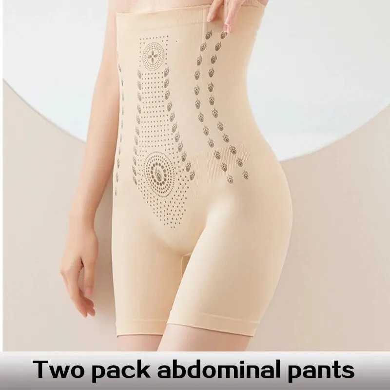 Two Piece Womens Breathable and Tight Fitting Short Tight Fitting High Waist Shaping Pants Womens Shaping Shorts 250726