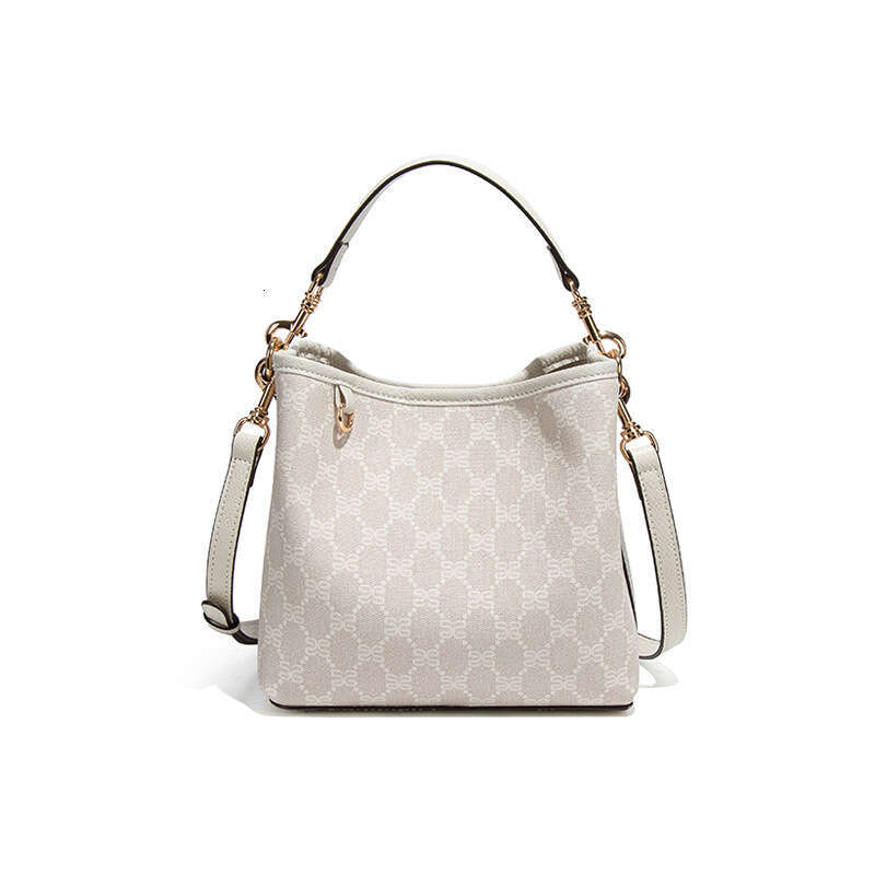 2025 New Textured Print Style Handbag for Women Large Capacity Exquisite High-end Fashion Single Shoulder Crossbody Bag