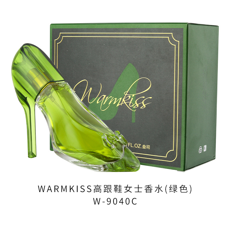 High-heeled shoes female Perfume Warmkiss Fragrance Girls 90ML Lady Spray Cologne Eau De Parfum Pink Bottle Long Lasting good smell fast shipping
