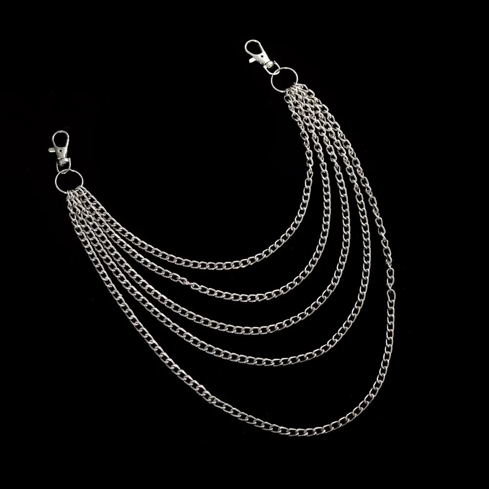 Punk Chain On The Jeans Pant Keychains for Men Unisex Egirl eBoy Harajuku Clothing Aesthetic Accessories 250729