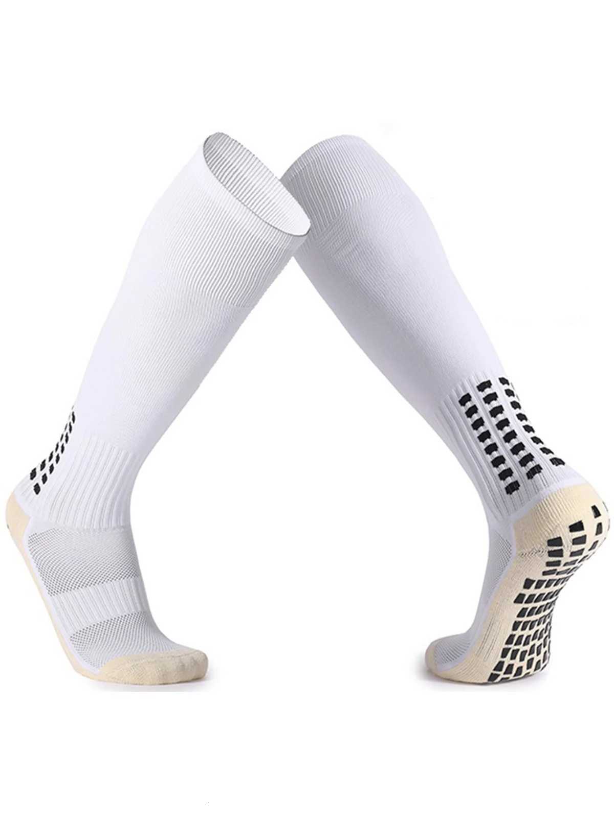 Anti-Slip Soccer Knee Socks Non-Slip Football/Basketball/Hockey Sports Grip Socks 1/2 Pairs Z250731