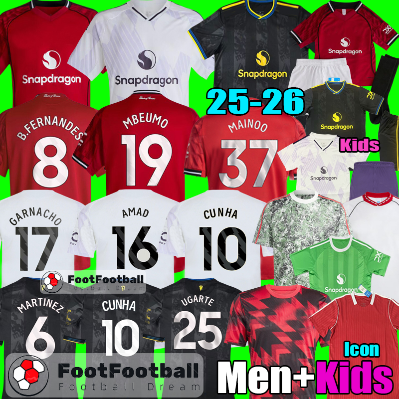 2025 DE LIGT HOJLUND GARNACHO MAINOO MOUNT man football shirt Soccer Jersey unitedjersey MARTINEZ CASEMIRO mAnchEsTeers RASHFORD B. FERNANDES UNTED 25 26 kids tops