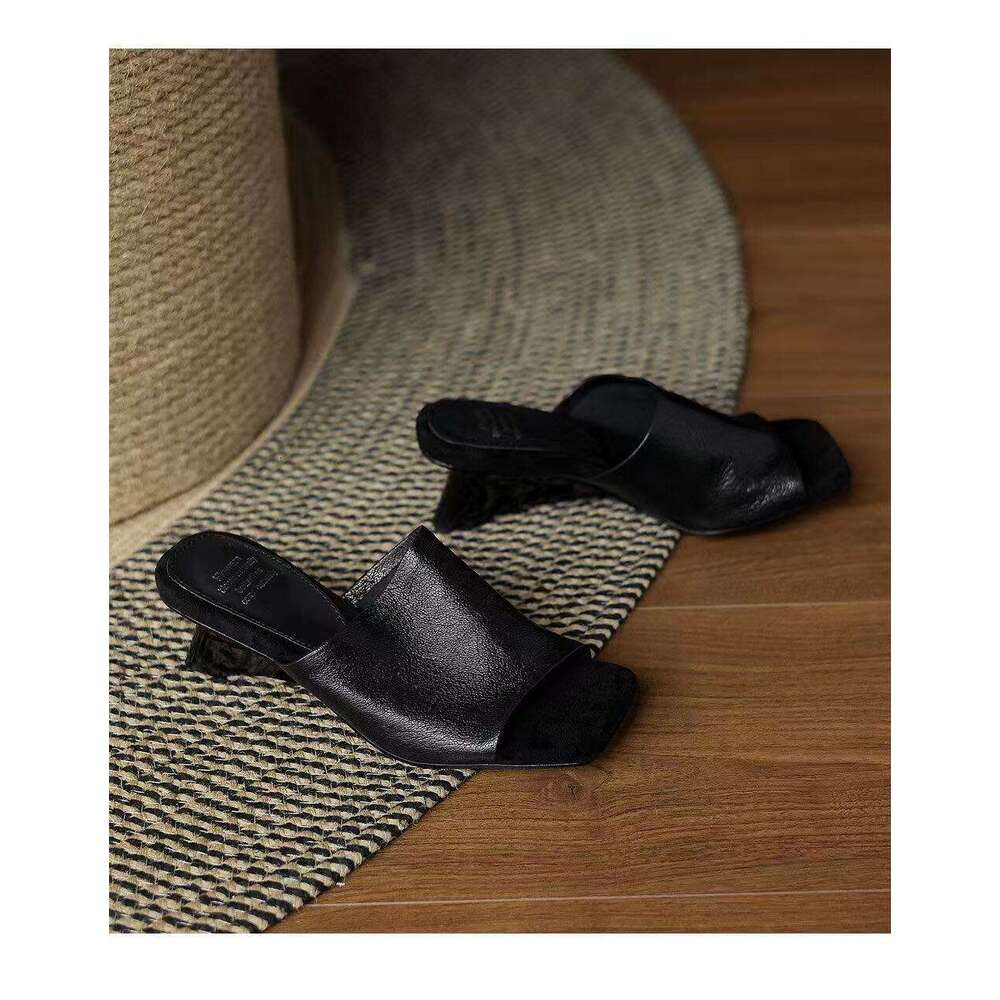 2025 Summer New Style designer shoes Mules Slip-On Soft Sole Non-Slip Wedge Sandals for Women