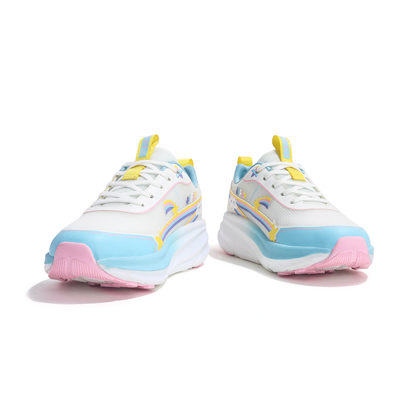 Jifffly Women's Sports 2025 Summer New Lightweight Breathable Soft Sole Shock Absorbing Sneakers Low Top Shoes