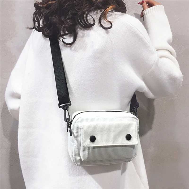 Bag Leisure Single Shoulder Messenger Bag Casual Corduroy Small Square Bag Mini Simple Women CrossBody Bag Purse Phone Bag Y250730