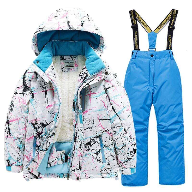 Children's Ski Suit Set For Boys Girls, Parent-Child Style, Medium And Small Children's Skiing Professional Equipment