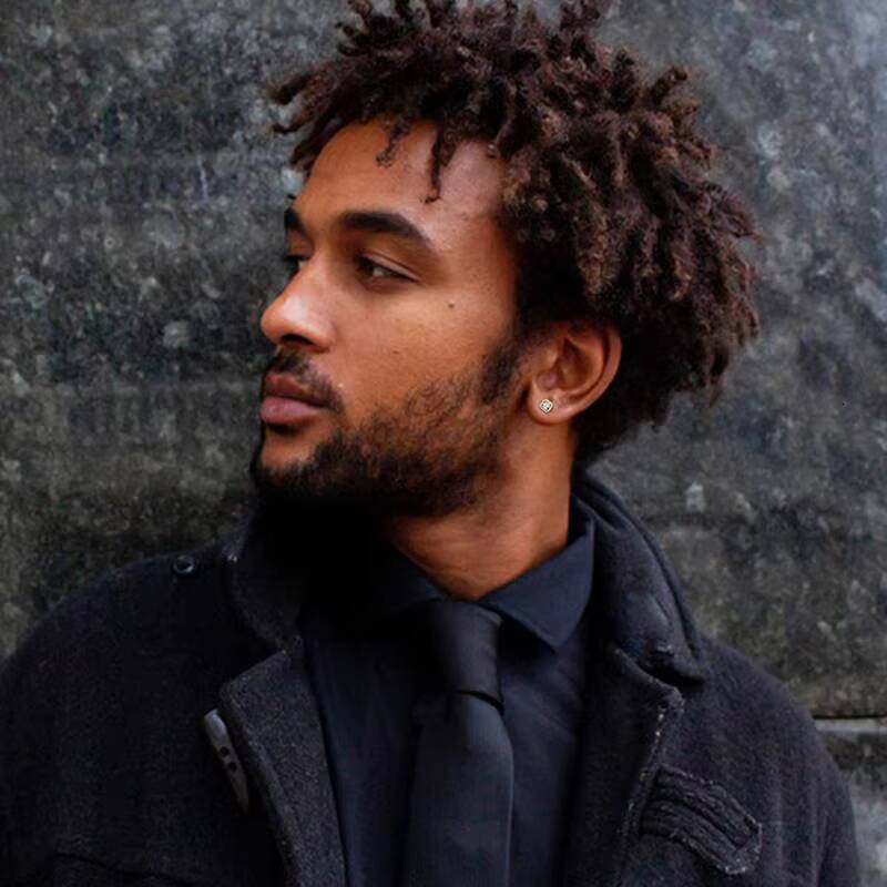 Hot Sale Instock Iced Out 925 Sterling Silver With Gra Certificate Vvs Moissanite Diamond Classical Stud Earring