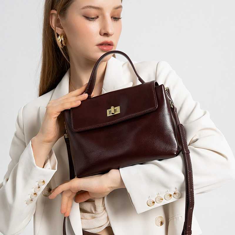 Women Cowhide Genuine Leather Tote Bag Lady Designer Soft Leather Handbag Fashion Crossbody Bags Female Shoulder Handbag Y250730