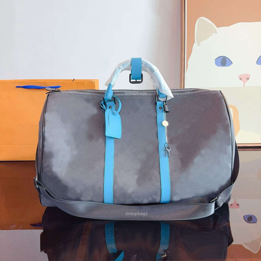 New luxury duffle bag printing travel bag designer handbag Womens mens Clutch large Bag Crossbody Tote fashion Leather strap luggage Shoulder Bag Airport package