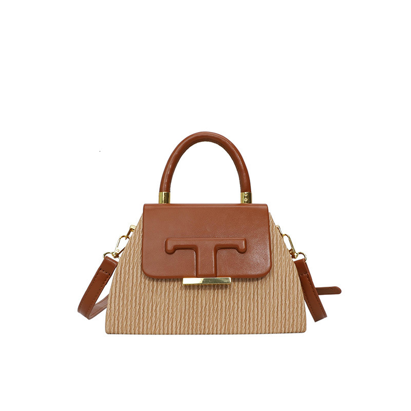 2025 New High-End Color-Block Handbag Fashion Trend Patchwork Shoulder Crossbody Box Bag for Women ddmymoon