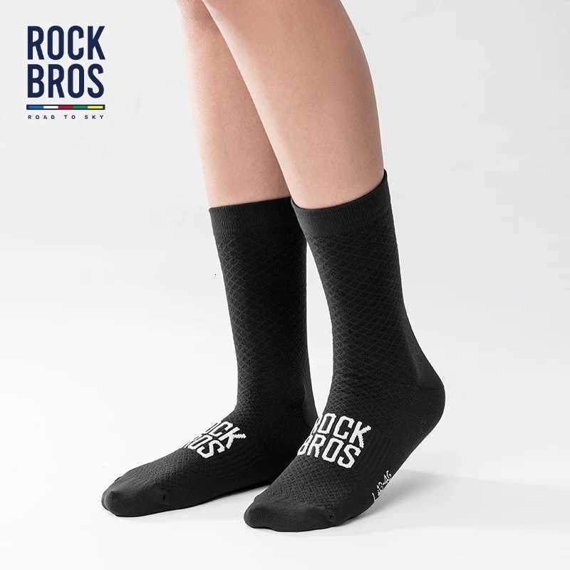 ROCKBROS ROAD TO Sport Socks BreathabLE MTB Road Cycling Socks High Elastic Shock AbsoRBing A Pair Bike Socks Z250731