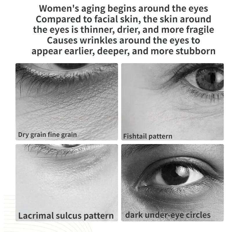 Electric Massager EMS Microcurrent Skin Lifting Reduce Eye Wrinkles Remove Dark Circles Hot Vibration Relax Eyes Beauty Care