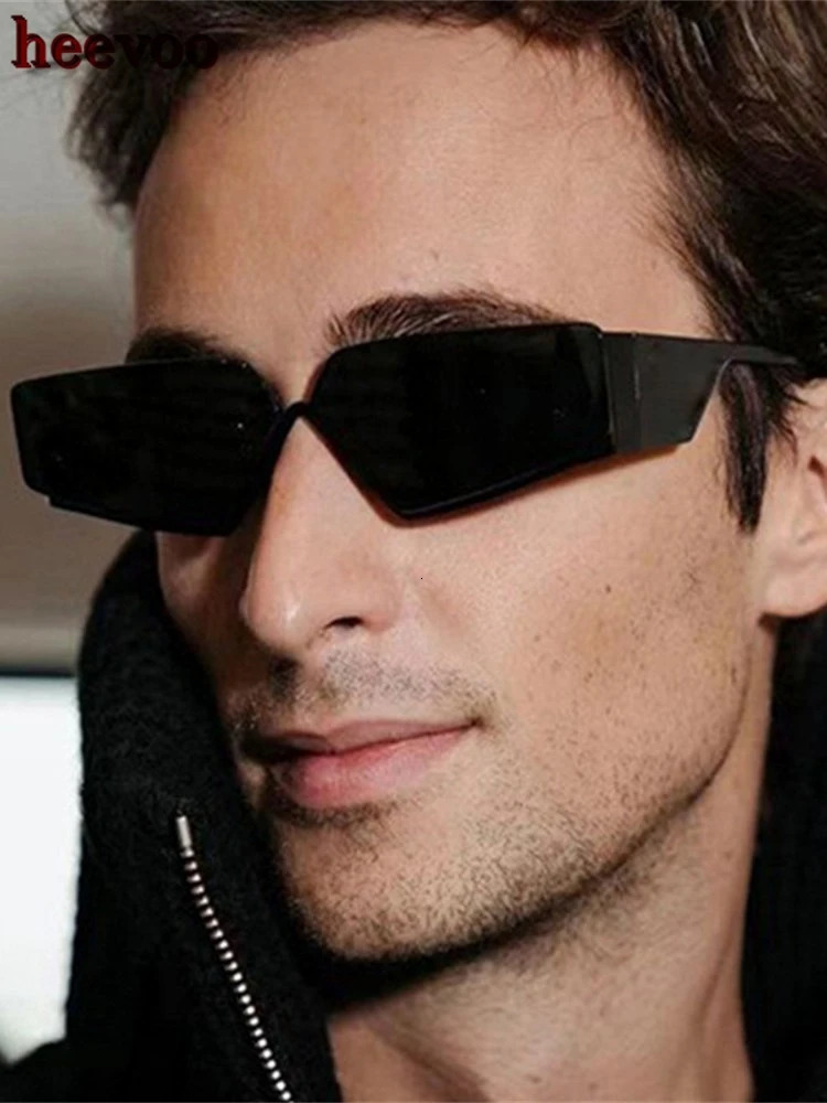 Retro Metal Sunglasse Small Square Sun Glasses Ladies Men Fashion Y2k Geometry Punk Eyewear Shades UV400 250729