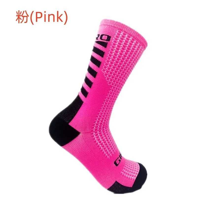 Unisex Outdoor Sport Cycling Socks Nylon Footwear Compression Road Bike Socks EU 38-45 Z250731