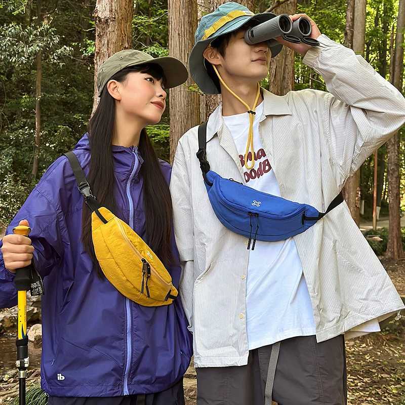 Casual Waterproof Chest Bags Large Capacity Crossbody Bags Korean Fashion Waist Bag Fanny Pack for Women Mens Travel Bag Banana G250729