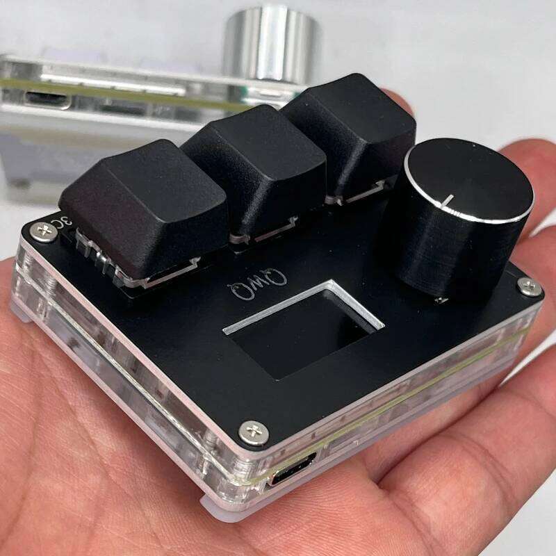 Designer Brand Niche New Quick Trigger Hall Magnetic Pink Switch Keyboard with Knob Screen Copy and Paste ShotCut Custom