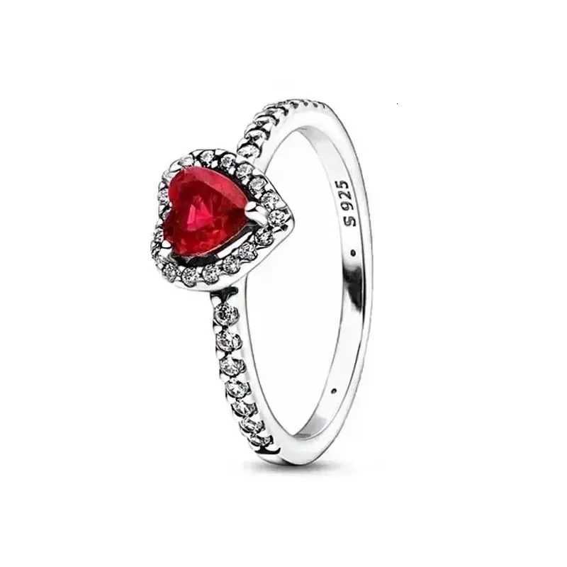 925 Sterling Silver Ring Hot Selling High-Quality Crown Heart-Shaped Circular Charm Womens Ring Exquisite Luxury Jewelry y250730